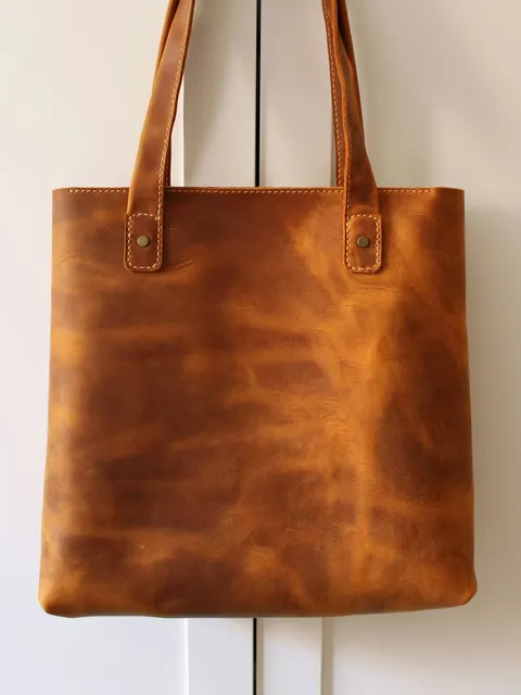 Bolso tote de cuero sintético
