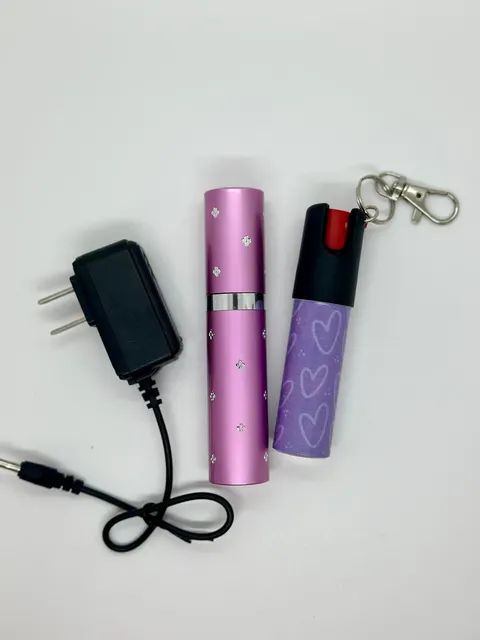 DÚO: Gas pimienta + Taser labial