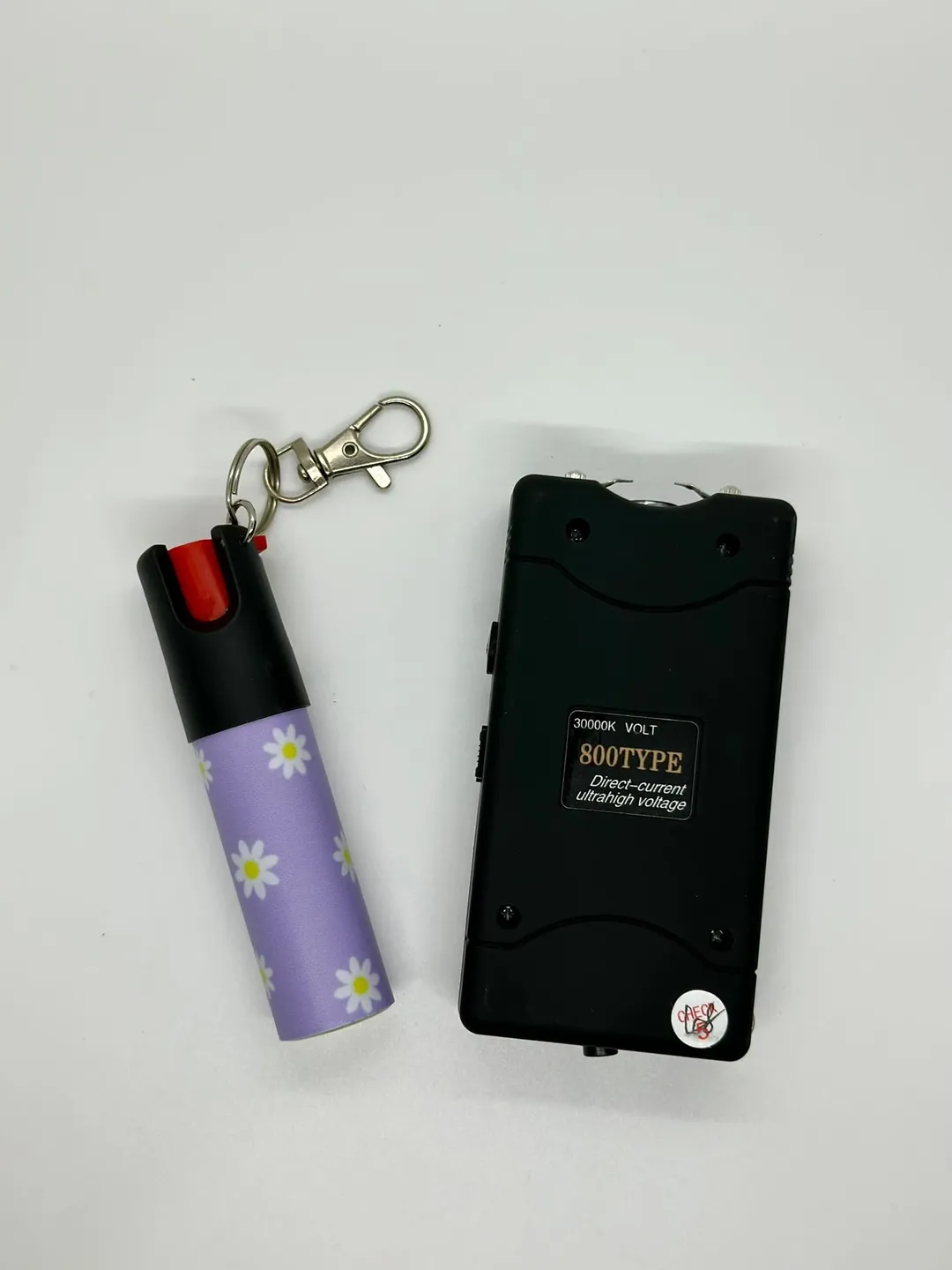 DÚO: Gas pimienta + Taser caja negra
